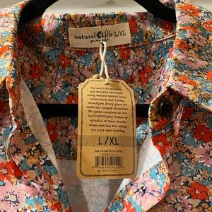 Oversized sleeveless button down dress